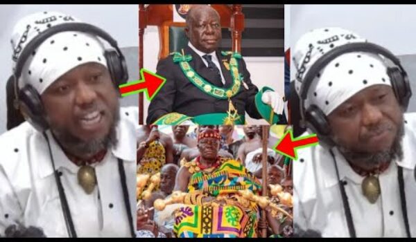 It’s A Shame; Black Rasta Fîres Otumfuo For Promoting Freemason To The Youths