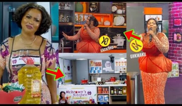 You Can’t Compare Your Kitchen To Mine;Gifty Shádes Mcbrown As She Shows Her U-Cook Kitchen Interior