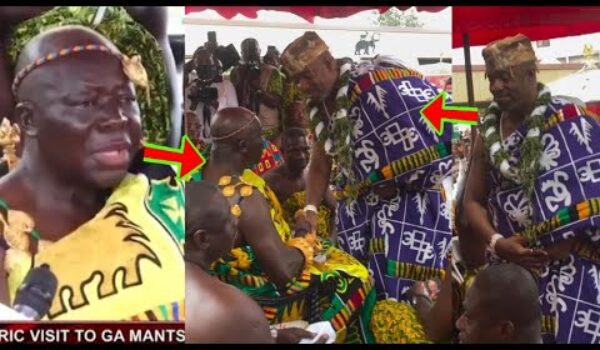 Ga Mantse Sh0cked As Otumfuo Tells Him Why He Visited Him, What He Want Them To Do Together