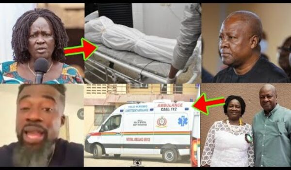 BREAK: Mahama Running Mate, Nana Jane Is D£@d, They Are Saying Mahama Kíll£d Her