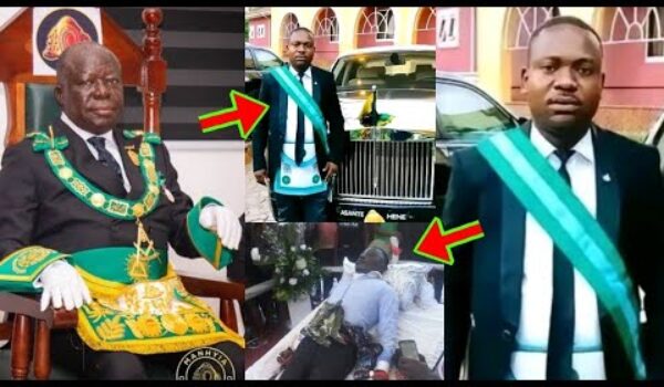 Otumfuo Driver Who Is Also A Freémas0n Allegedly P@ssed Alwáy In A Mystéri0us Way