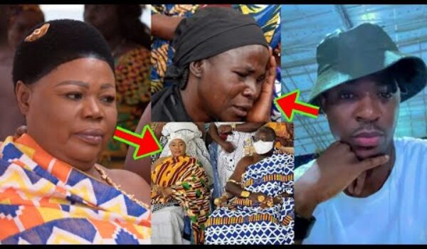 Frank Naro Makes Her Real Poor Moda Cries As He Denies Her In Public For Ejisu Hemaa As His Real Mum