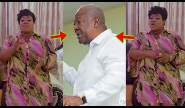 Anibre bone Paa Ni, See What Mercy Asiedu Is Forcing Mahama To Do For Her