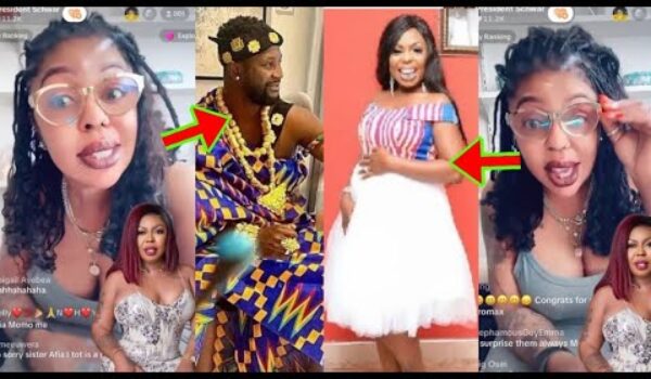 Afia Schwar Reacted To Her Alleged Pregnancy With Her American Husband