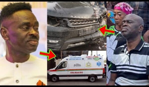 Yaw Sarpong Defe¢átes On Himself, As He Was Involved In An Accid£nt With Tiwa In His Range Rover