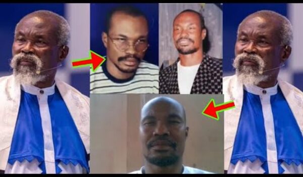 Beauty Contest: Check What Adom Kyei Dauh Is Telling Opambour As He Shows His Old Pictures