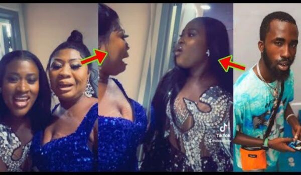 See How Obaa Cee Is Worrying Fella Makafui As They Meets In New York, America