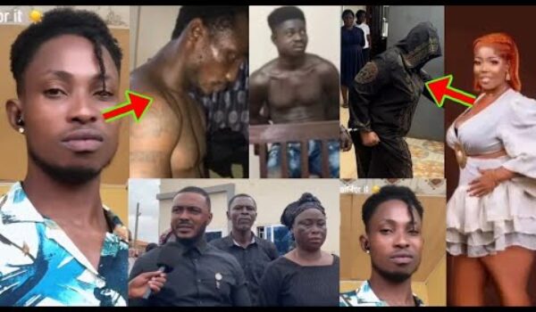 Nana Yaa Covered Her Face In Court As Court Denied Her And The Guys Who B£@t And K!lled Wyllbee Bail