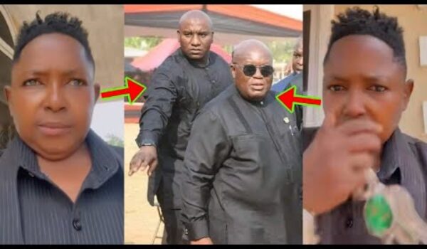 Kumawood Actor Wayoosi Runs From Att@ck After Disrespecting And Calling Nana Addo Names