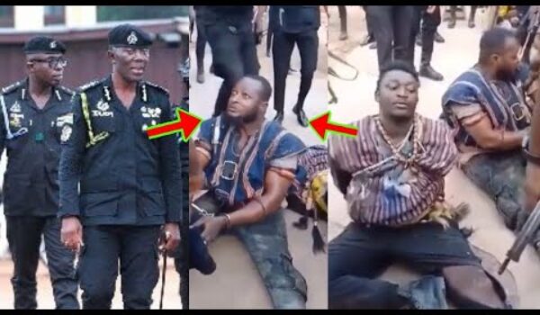 Notorious Criminals With Plenty Juju Easily Arrested By The Ghana Police