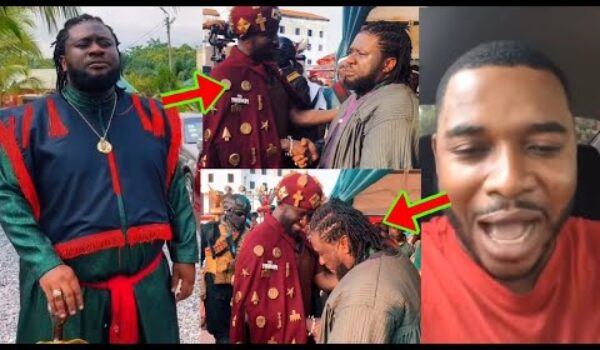 See Cheddar Reaction As He Finally Meets Ajagurajah, Twene Jonas Fir£s Them