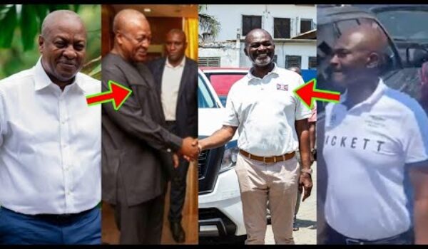 Ei, See How Kennedy Agyapong Is Supporting John Mahama Low Key