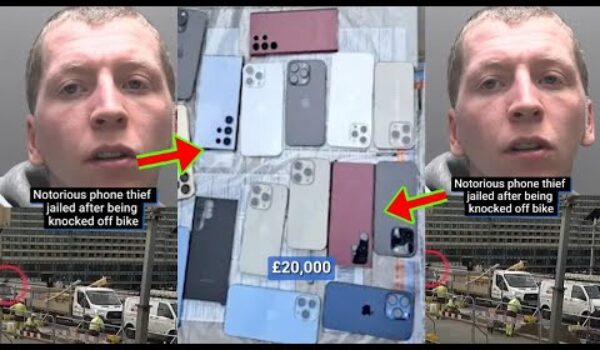 Notorious UK Phone Snatcher Arrested After Stealing 24 Phones Within 6 Hours