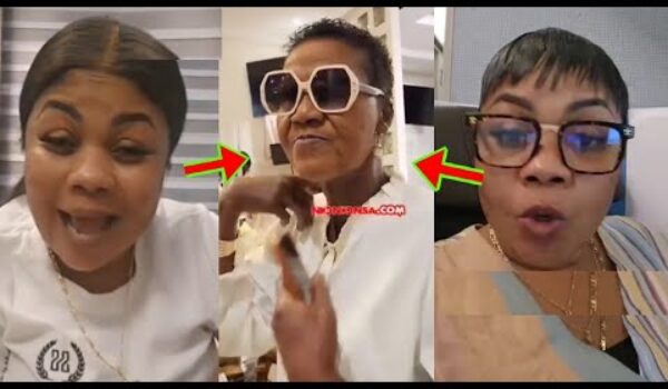 Asem Bi Ha Me, Empress Gifty Vomits Out As She Complains About Her Mother