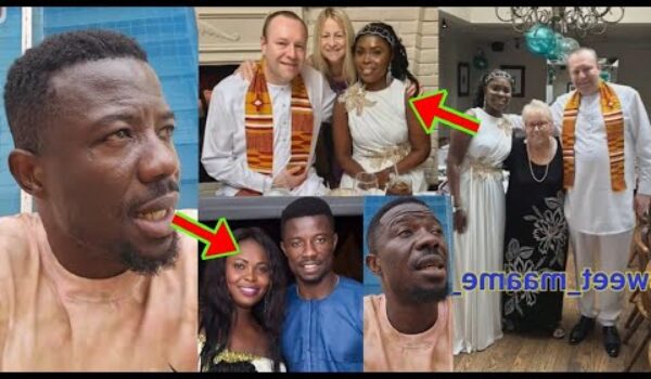 Kwaku Manu’s Ex Wife, Naa Okailey, Marries A White Man In America 3 Years After Div0rce