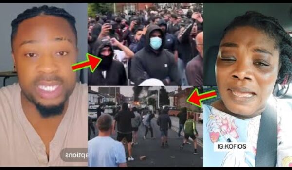 UK Att@cks On Black Peoples: Maa Linda And Carlos Who Are In The UK Speaks About How Danger0us It Is