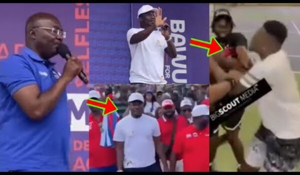 Asamoah Gyan Agyenaniso At Akropong For Campaigning For Dr Bawumia At His All Regional Games