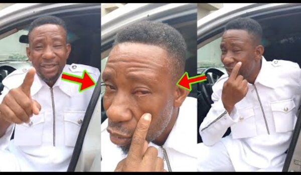 Evang Akwasi Nyarko Exp0ses His Fellow Musician For Fing£ring His Eye After Trying To Chop His Anu$