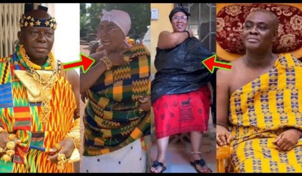 Meet Dormaahene Wife, Odeneho Akosua, As She Tries Her Best To Solve Asantehene N Dormaahene Issues