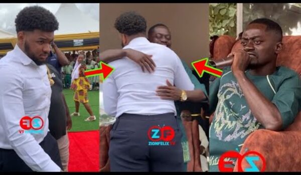 Lilwin Sh0cked As Otumfuo Sends His Son To Surprise Lilwin At His School