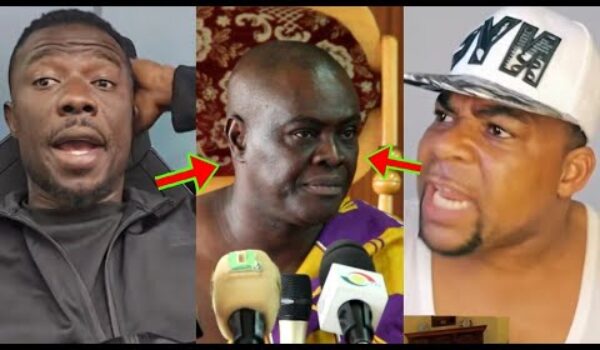 Woy3 Aboa, Dormaahene Is In Tr0uble As His Best Friend Ohene David & Kwaku Manu Bl@sts Him Basabasa