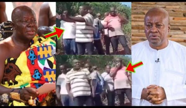 See What NDC Executives Were Caught Doing At A Galamsey Site At Amansie West