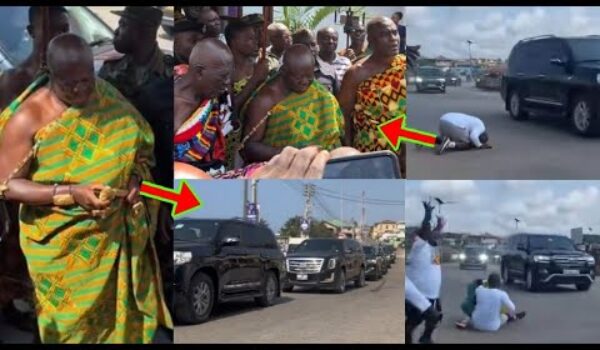 How Cape Coast Received Asantehene As He Honoured Oguaa Manhene Invitation To Support Oguaa Festival