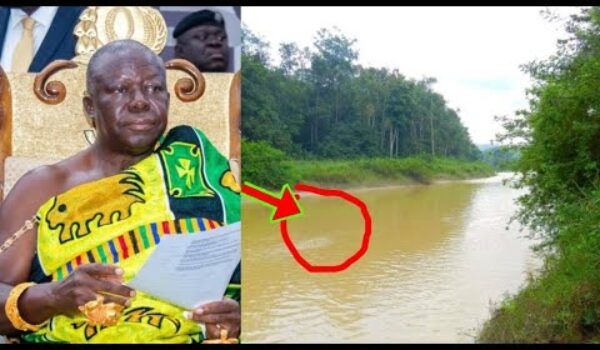 I’m Afra!d, Otumfuo Reveals What He Saw In River Pra When They Were Crossing It To Cape Coast