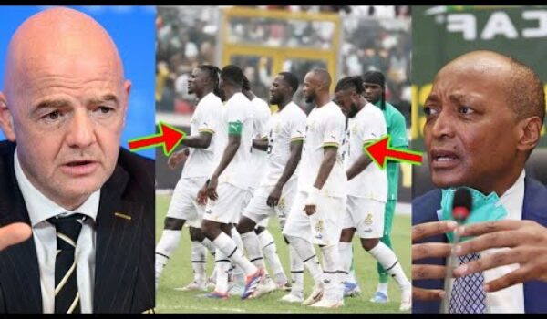 Ay3ka, CAF Bans Black Stars Of Ghana From Playing Football In Ghana