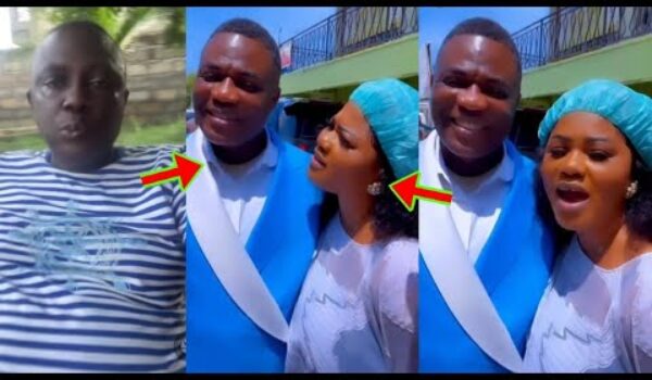 See How Obaapa Christy And Bishop Adonteng Boateng Are Te@sing Pastor Love In A Fresh Video