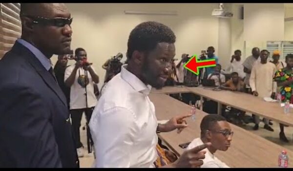 Watch Interesting Moment Nana Kwame Bediako Walked Out During The Balloting Process At The EC Office