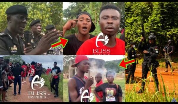 E/R: Ghana Police Cru$hes With Bepoase Youth, Allegedly K!lls 1 Person Over W££d Sm0king