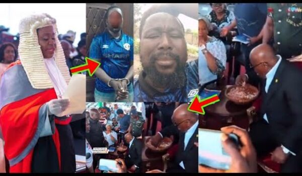 Kanawu Appeared In C0urt Today, See What The Judge Said. As Nana Addo Spotted Eating In Public