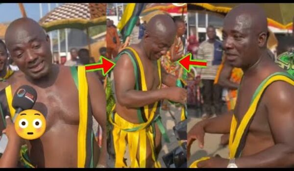 Watch Moment Appiah Stadium Went Completely N@k£d In Cape Coast