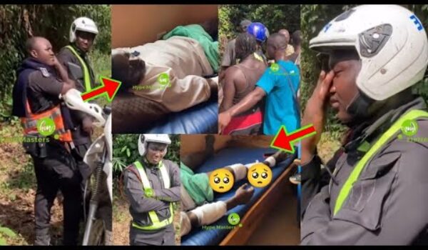 Watch Cr@zy Moment Some Ghana Police Officers Cl@shes With Some Civilians Over Gh¢5