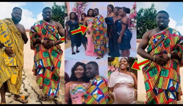 Komfo Kolege Marries Again Just Less Than Two Years After His Wife D!ed During Childbirth