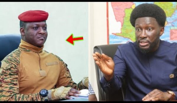 Kwame Bediako Cheddar Meets Burkina Faso President, See What Cheddar Him