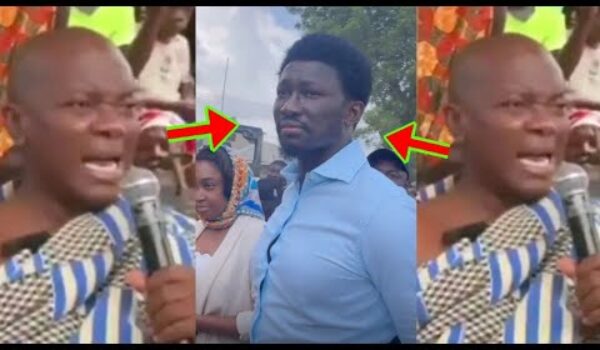 See How Angr¥ Chief In Ashanti Region S@cked Cheddar From Campaigning In His Town, Ghanaians Reacted