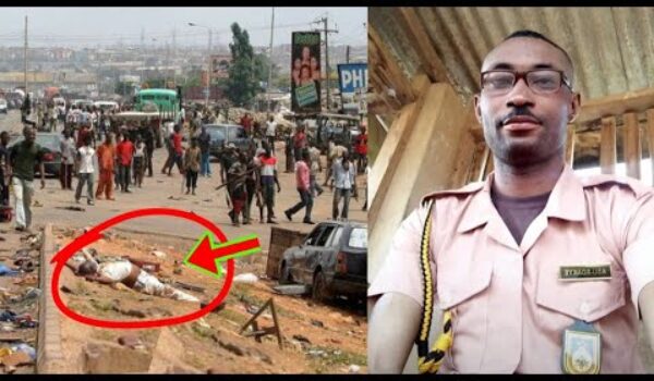 Video Of How Nsawam Prison Officer St@bbed To De@th At Kasoa Iron City