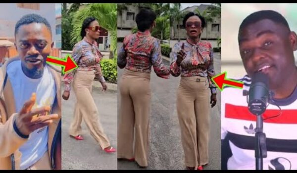Kevin Taylor Hilariously Reacted To Diana Asamoah Trending Video, Asks Her If She’s Pregnant
