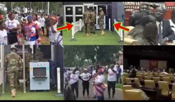 Parliament Today: Military Men And Plenty NPP Supporters Storms Parliament Ahead Of NPP, NDC Clash