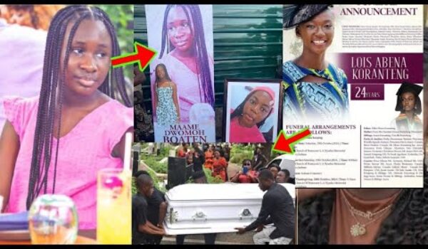 Maame Dwomoh Funeral: Family Laid Maame Dwomoh To Rest In A Private Ceremony