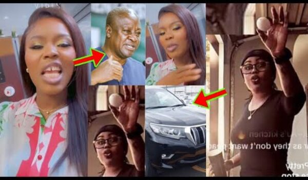 Delay Reacted To Afia Schwar Cur$es And Allegations That Mahama Ch0pped Her And Bought A Car For Her