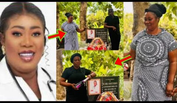 Do You Remember Dr Grace Boadu? It’s Her Birthday! See What Her Family Went To Do At Her Gr@veyard