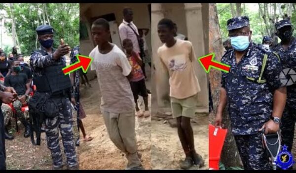 See How Two Thieves Got Punished For Stealing Electrical Wires From Uncompleted Building