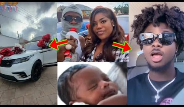 Shatta Wale Surprises His Girlfriend “MAALI” With a Brand New Range As They Welcomed A Newborn Baby