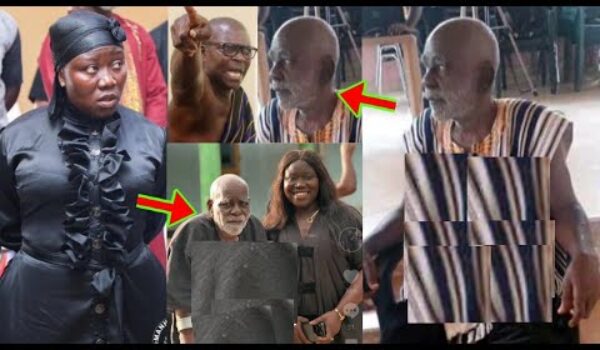 Afia Pokuaa Finally Shows Her Crippled Father  As She Cur$es The Chief Who M0cked Her Father