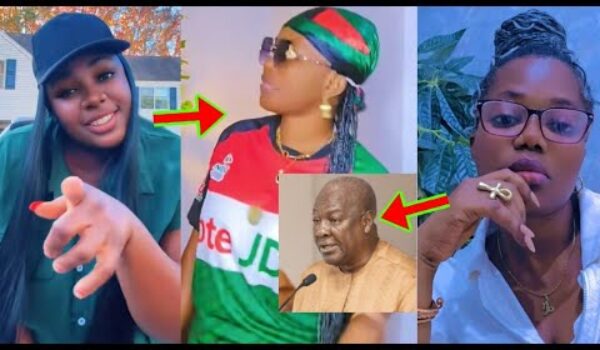 Mzbel Landed In Tr0uble Over Mahama