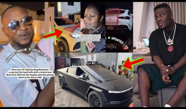 Young Billionaire Buys A Brand New GLE For His Wife As Abutrica Shows His New Tesla Cyber Truck