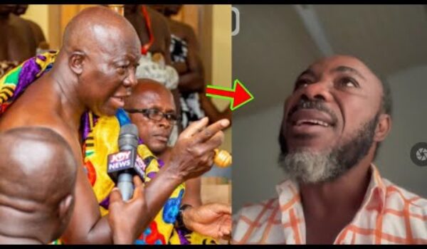 Kumawood Actor Big Akwess Landed In Trouble For Insulting Otumfuo Asantehene Osei Tutu II